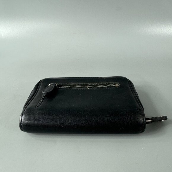 Vintage COACH Zip Around Wallet Card Case - Picture 7 of 15